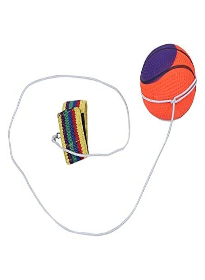 MINtile كرة مينتيل يويو النطاطة مع حزام معصم قابل للتعديل - لعبة رمي والتقاط ملونة للأطفال من الجنسين | لعبة ارتداد آمنة | تخفيف التوتر | هدية تذكارية لحفلات أعياد الميلاد (عبوة من قطعتين) - Image 4